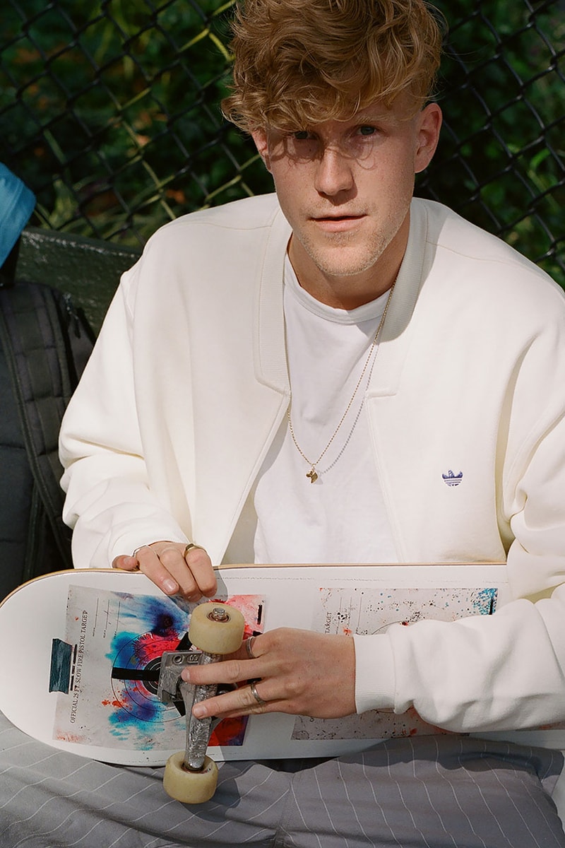 Mark Gonzales x adidas Skateboarding "Shmoofoil" Collection Signature Line Superstar News Collaboration Apparel Sweaters Hoodies T-Shirts Swetapants Footwear Lookbook Release Information Gonz Quentin De Briey