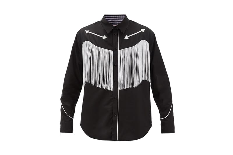 Martine Rose Unveils Reversible Fringed Cowboy Shirt