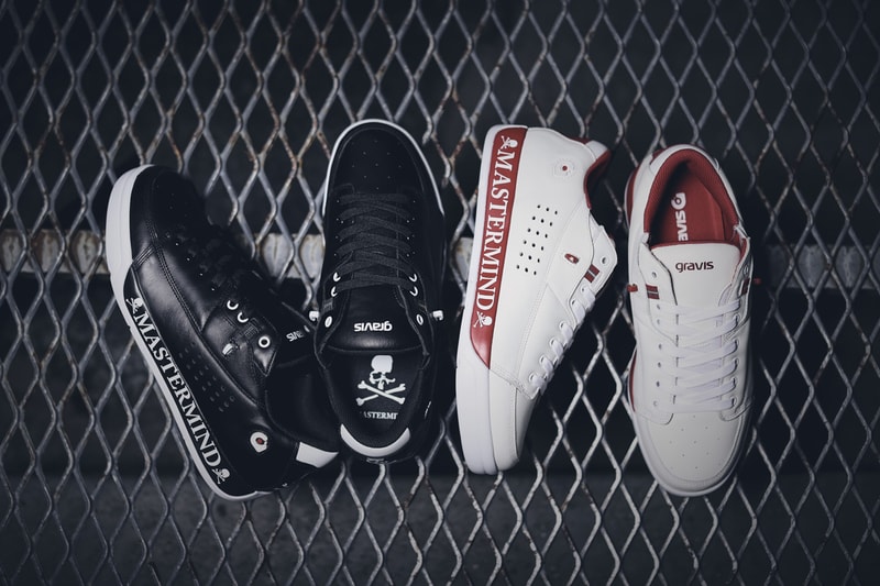 mastermind japan gravis tarmac rival black white red release date info photos price