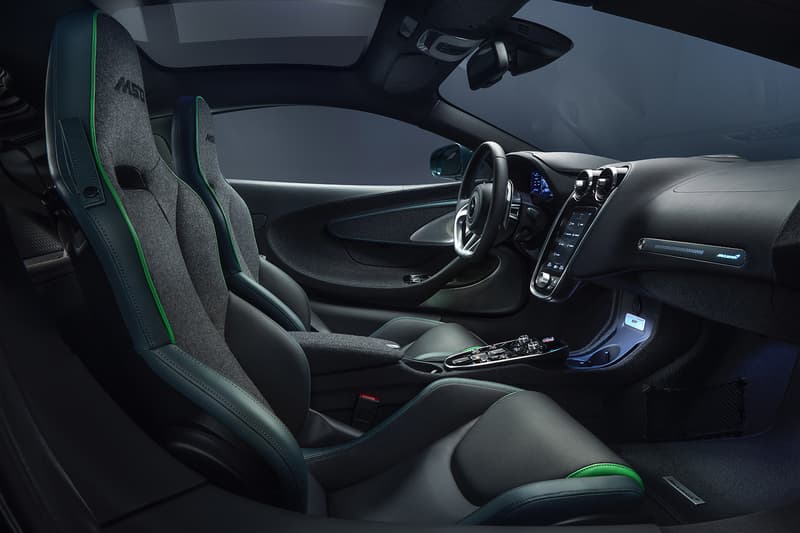 McLaren GT by MSO Features a Head-Turning Paint Job cashmere interior verdant theme custom car LT mclaren special operations