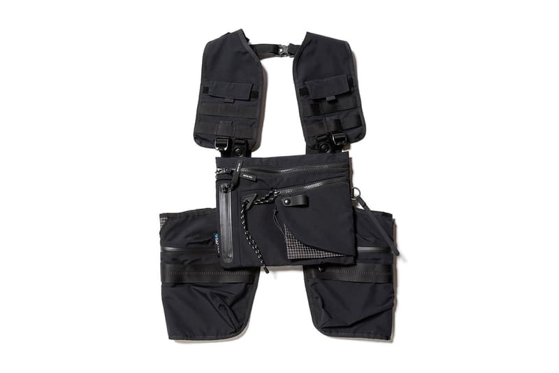MEANSWHILE x Master-Piece Capsule Collection tactical vest backpack bags daypack sacoche luggage vest drop date price details