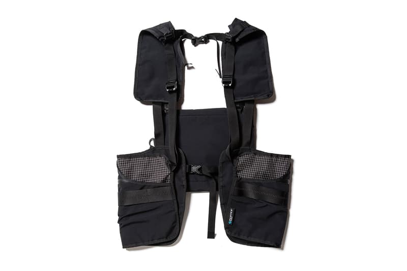 MEANSWHILE x Master-Piece Capsule Collection tactical vest backpack bags daypack sacoche luggage vest drop date price details 