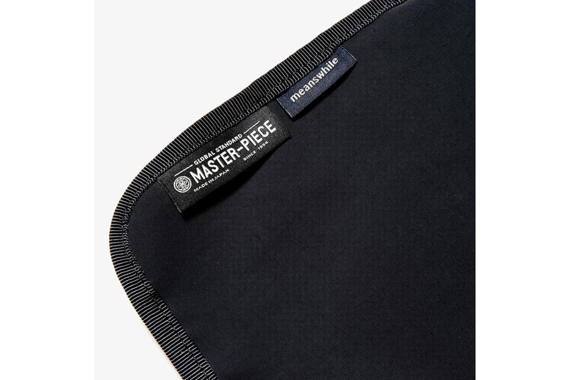 MEANSWHILE x Master-Piece Capsule Collection tactical vest backpack bags daypack sacoche luggage vest drop date price details 
