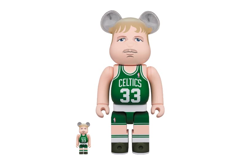 Medicom Toy BEARBRICK Larry Bird Scottie Pippen boston celtics chicago bulls toys figures toymaker japanese design collectibles nba basketball hall of fame 100 400 national basketball association