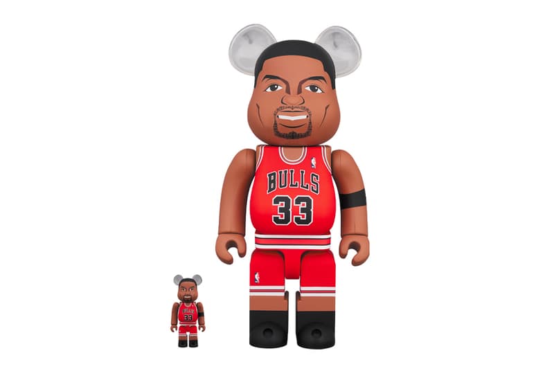 Medicom Toy BEARBRICK Larry Bird Scottie Pippen boston celtics chicago bulls toys figures toymaker japanese design collectibles nba basketball hall of fame 100 400 national basketball association