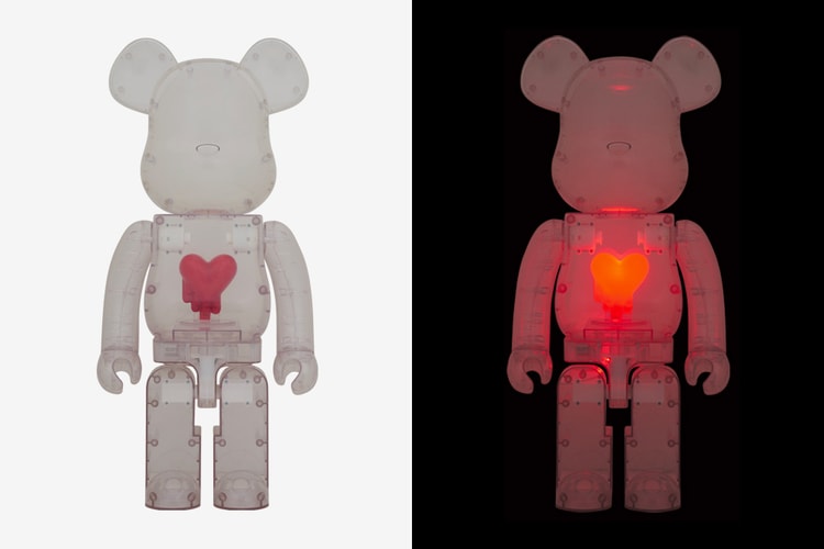 Medicom Toy Taps Emotionally Unavailable for Transparent 1000% BE@RBRICK