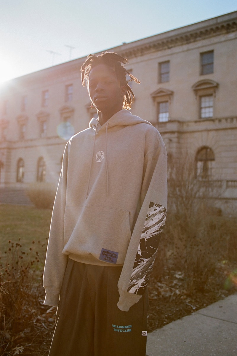 Meguru Yamaguchi x Billionaire Boys Club Collaboration lookbook collection bbc japan release date info