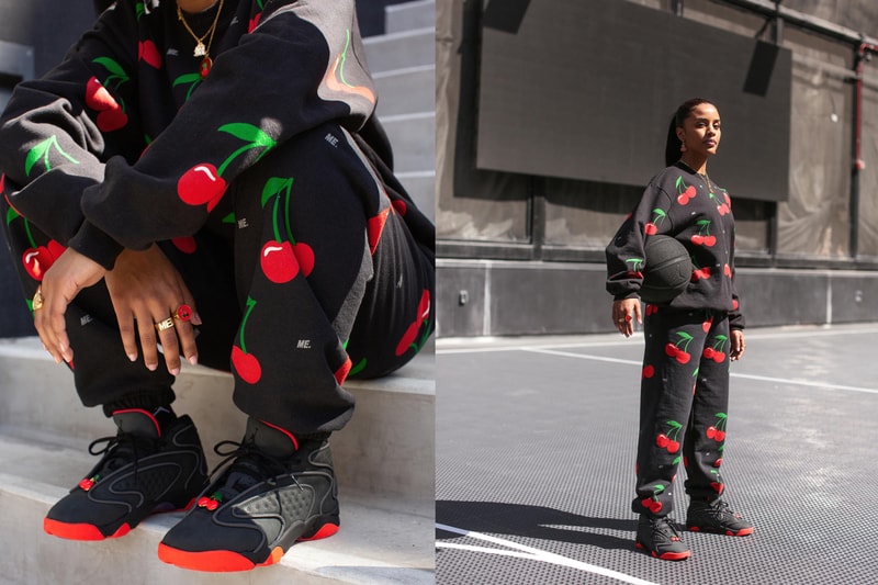 melody ehsani air jordan og Cq2514 005 black infrared hyper grape cherry release date info photos price