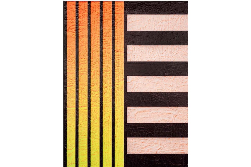 michael staniak natural order solo exhibition unit london debut hdf paintings 2020 casting compound digital UV pigment and acrylic on engineered wood panel steel frame 