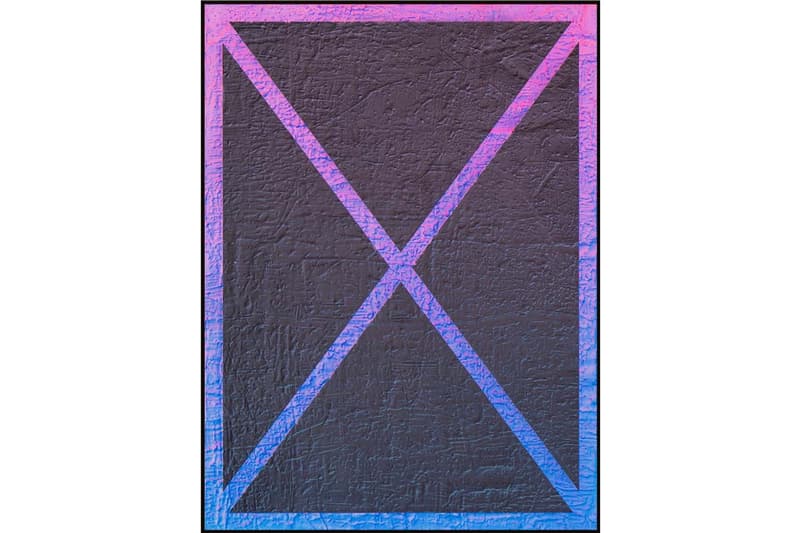 michael staniak natural order solo exhibition unit london debut hdf paintings 2020 casting compound digital UV pigment and acrylic on engineered wood panel steel frame