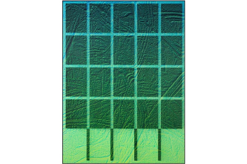 michael staniak natural order solo exhibition unit london debut hdf paintings 2020 casting compound digital UV pigment and acrylic on engineered wood panel steel frame 
