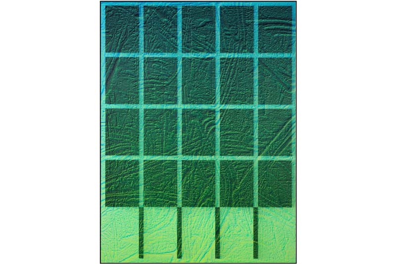 michael staniak natural order solo exhibition unit london debut hdf paintings 2020 casting compound digital UV pigment and acrylic on engineered wood panel steel frame