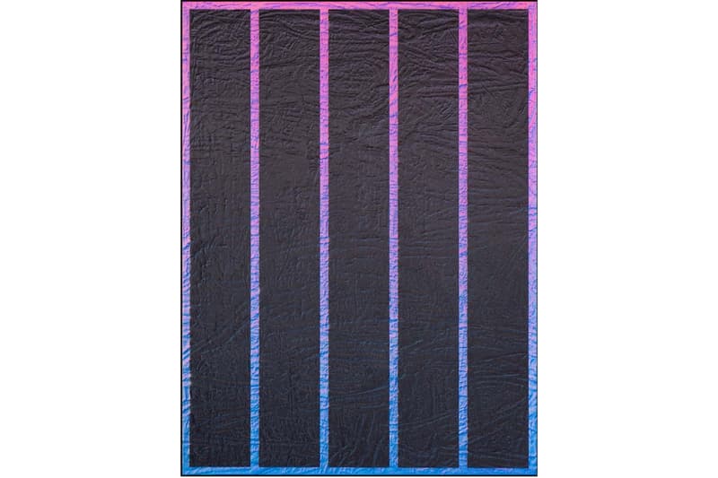 michael staniak natural order solo exhibition unit london debut hdf paintings 2020 casting compound digital UV pigment and acrylic on engineered wood panel steel frame