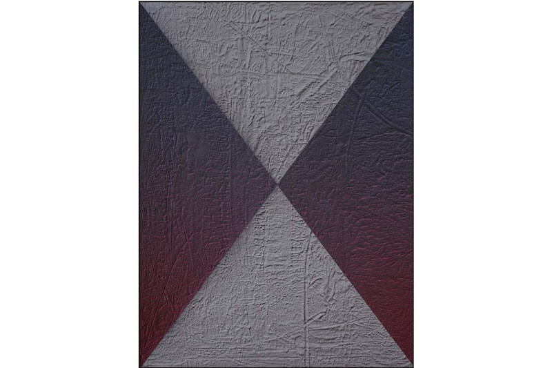 michael staniak natural order solo exhibition unit london debut hdf paintings 2020 casting compound digital UV pigment and acrylic on engineered wood panel steel frame 