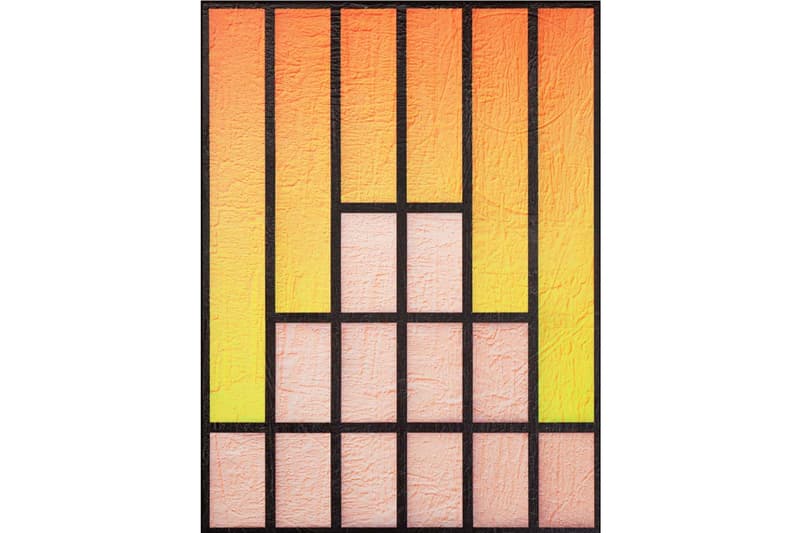michael staniak natural order solo exhibition unit london debut hdf paintings 2020 casting compound digital UV pigment and acrylic on engineered wood panel steel frame