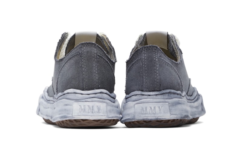 MIHARAYASUHIRO Black Over Dye Original Sole Sneakers Release Info Buy Price SSENSE Maison