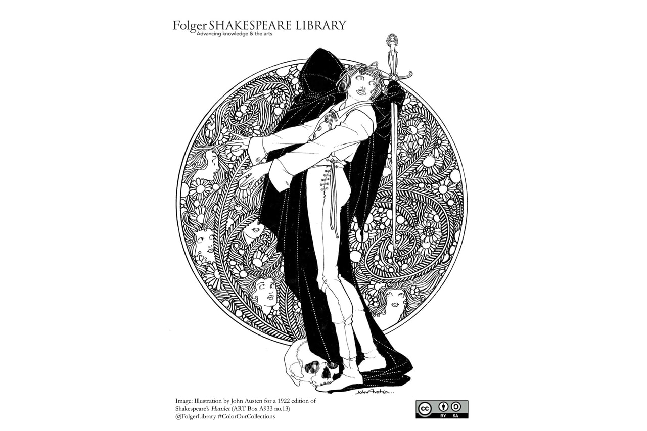 Museums & Libraries Offer Free Downloadable Coloring Books The Getty The Smithsonian University of Minnesota New York Botanic Garden Folger Shakespeare Library