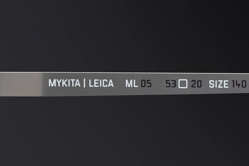 MYKITA x Leica Sunglasses Collection release info drop date price mylon 3d technology print stainless steel MYLON AquaAquaDura® Vision Pro lens hood grip camera 1.6 organic lens polarized uv protection where to cop buy purchase w2c