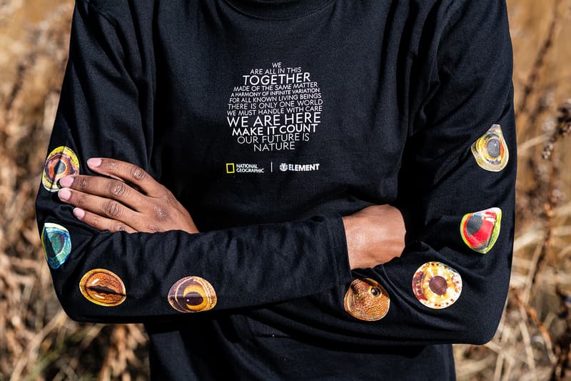 National Geographic x Element "Future Nature" Collection Info jackets skate decks skateboarding lookbooks skateboarding wheels shirts tees hoodies outerwear nat geo 