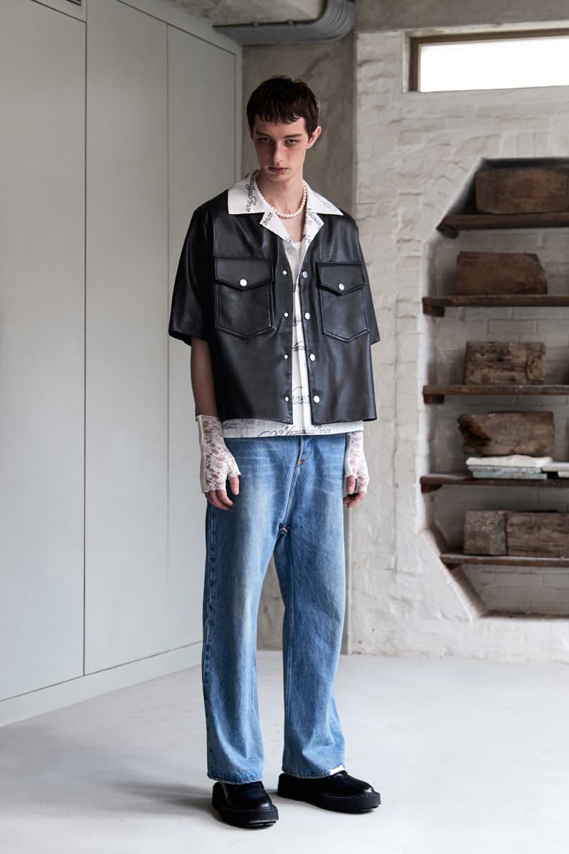 Necessity Sense Spring/Summer 2020 "Act of Desire" Lookbook Collection Jackets Cropped Shirts Blouses Suit Jackets Florals Psychedelic Oil Paintings Peonies Stripes Trousers