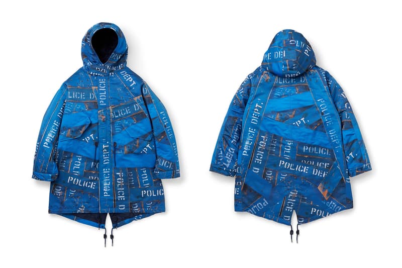 Kostas Seremetis x NEIGHBORHOOD Capsule Collection M-51 Coat Blouson Jacket Hoodies Long Sleeves Graphics Collages POLICE DPT. Blue Red White Black spring summer 2020 ss20