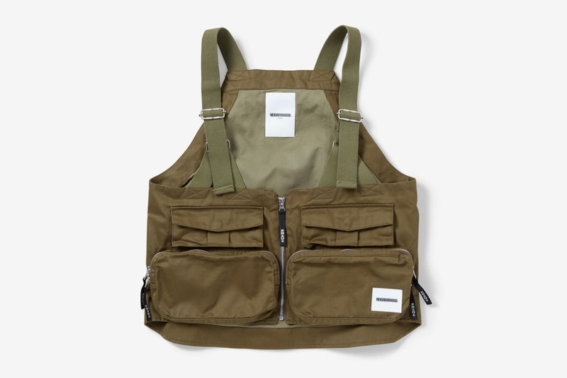 NEIGHBORHOOD PACK C-VEST: Black, Beige, 'Olive Drab