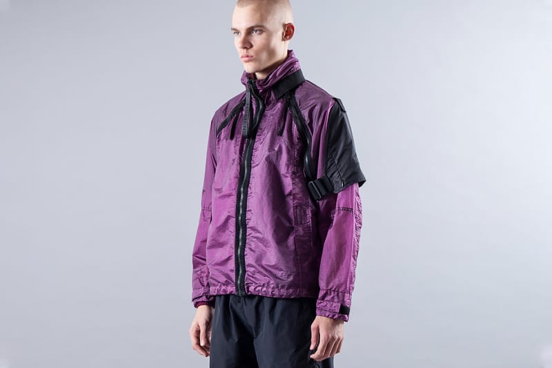 nemen purple dipping zephyr jacket