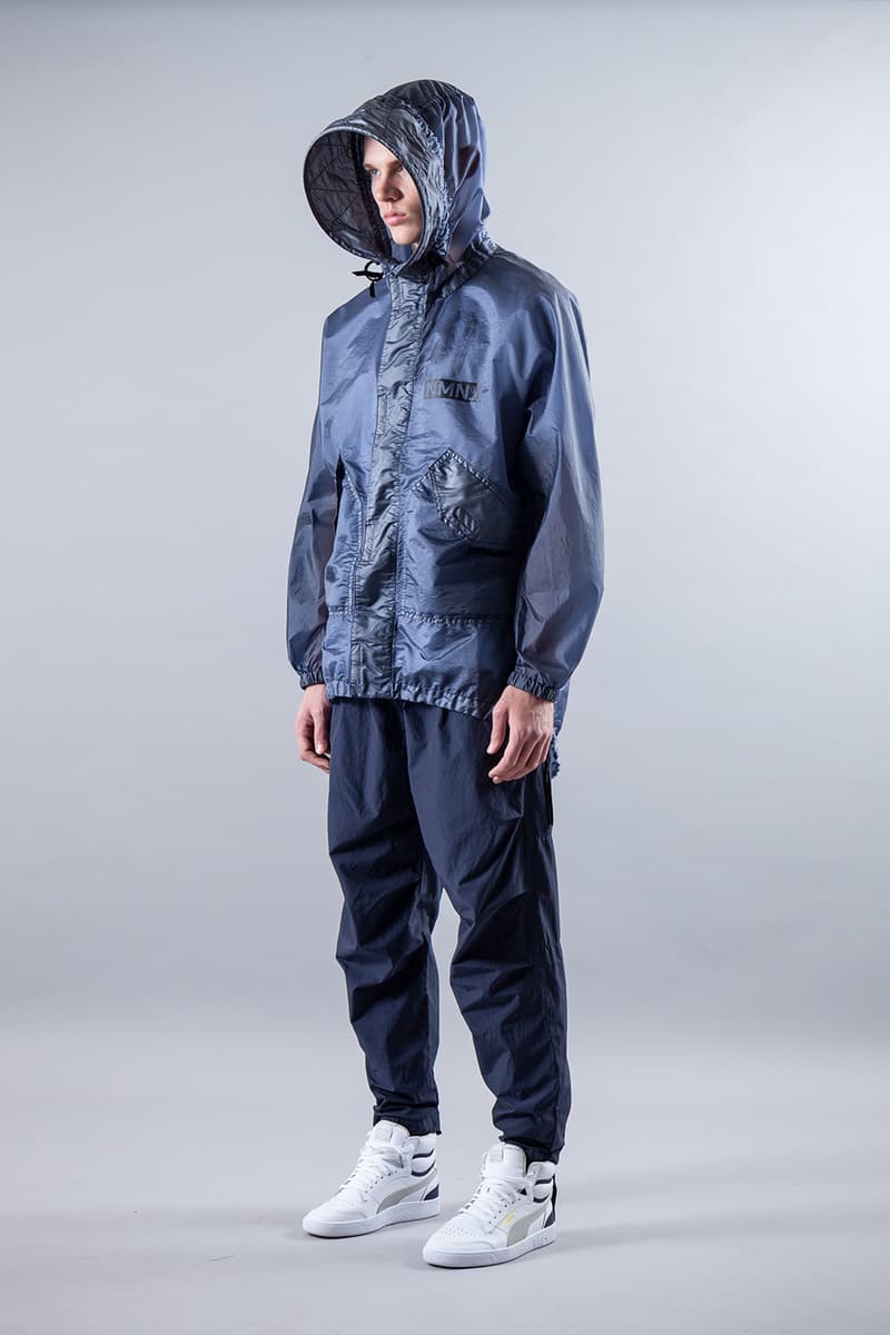 NemeN SS20 Collection Lookbook release info spring/summer techwear gradient tie-dye dip-dye garment dyeing domenico romeo NMN®_ZEPHYR 3L JACKET NMN®_XLT GUARD JACKET vest BANDO RAIN PARKA TWIST SMOCK