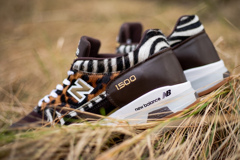 new balance 1500 animal pack brown cheetah zebra M1500CZK release date info photos price