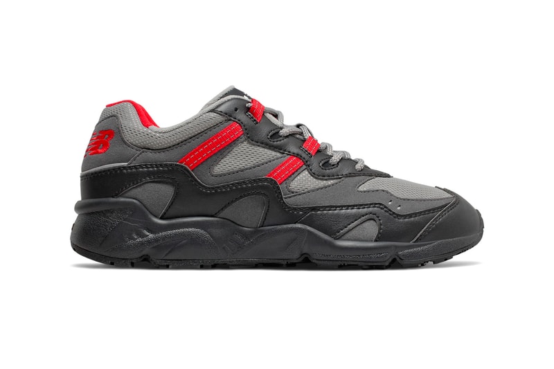 New Balance 850 Black Team Red gray sneakers shoes footwear kicks trainers runners menswear sneakers spring summer 2020 collection capsule silhouettes 1996 abzorb midsole