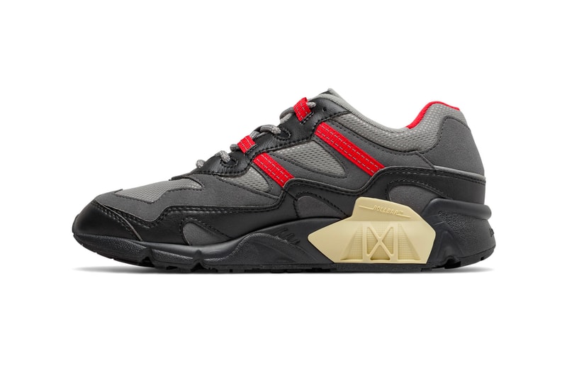 New Balance 850 Black Team Red gray sneakers shoes footwear kicks trainers runners menswear sneakers spring summer 2020 collection capsule silhouettes 1996 abzorb midsole