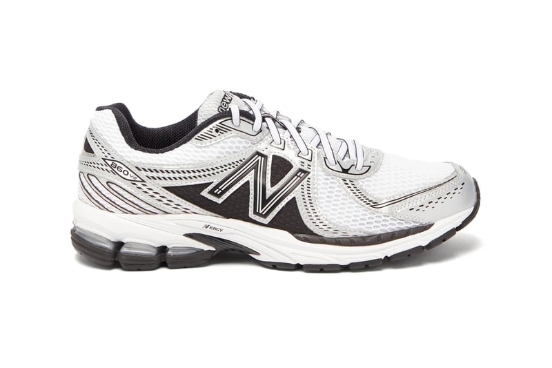 New Balance 860 V2 White menswear sneakers shoes footwear spring summer 2020 collection runners trainers kicks n ergy retro silhouette Fearlessly Independent Since 1906 mesh