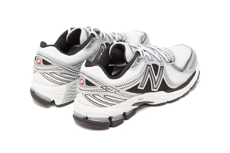 New Balance 860 V2 White menswear sneakers shoes footwear spring summer 2020 collection runners trainers kicks n ergy retro silhouette Fearlessly Independent Since 1906 mesh