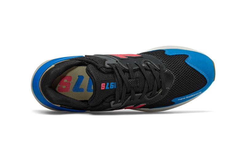 new balance 997S sports modern silhouette neo classic blue lava red black sneakers shoes MS997JHZ release drop info NB "Black/Neo Classic Blue"