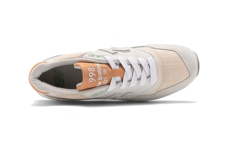 New Balance.com ML998V1 998 Made In US usa white tan mint green brown grey off