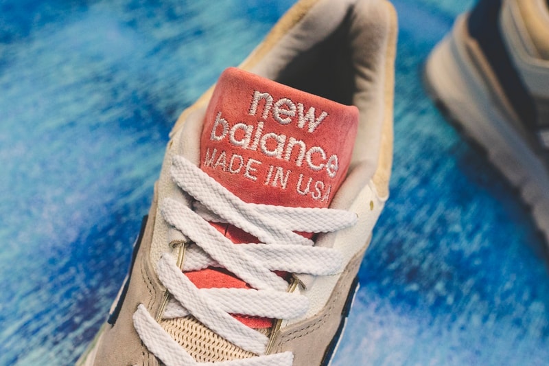 New Balance M997SOA Made in USA Seasonal Colors footwear sneakers shoes menswear streetwear kicks trainers runners spring summer 2020 collection suede leather pigskin