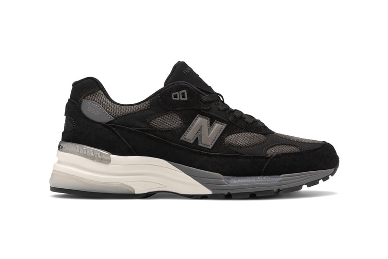 new balance made in us 992 sneakers tan with white colorway black with grey release 2020 american manufactured