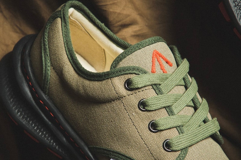 Nigel Cabourn x Maison Mihara Yasuhiro Army Combat Shoe British Army Military French Shoes Canvas Sneakers Vintage shoes kicks trainers 