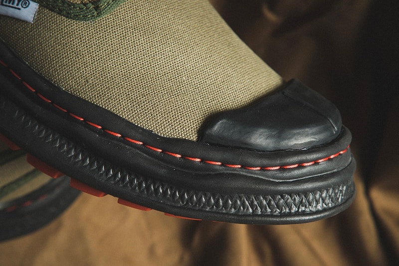 Nigel Cabourn x Maison Mihara Yasuhiro Army Combat Shoe British Army Military French Shoes Canvas Sneakers Vintage shoes kicks trainers 