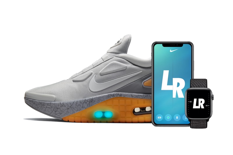 nike adapt auto max motherboard power lacing grey fog particle laser orange white CW7304 001 air max day japan release date info photos price