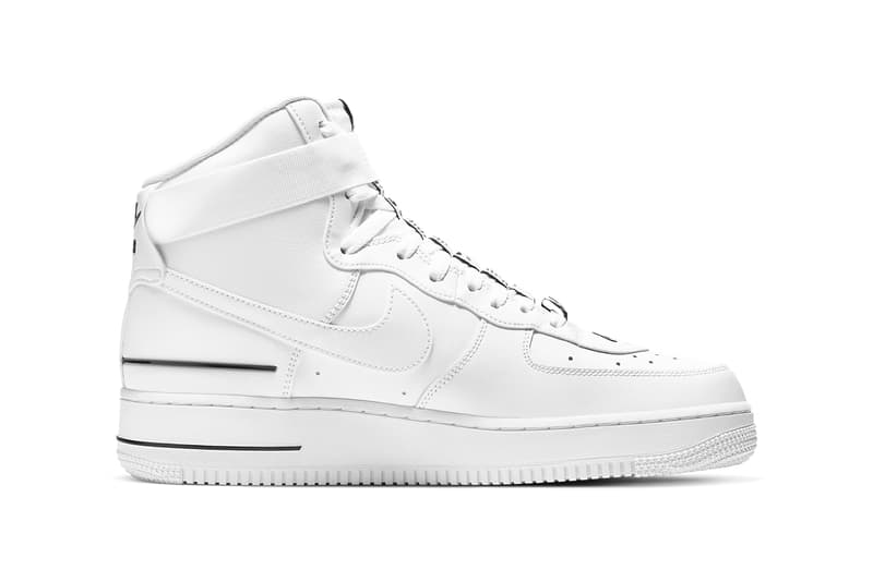 Nike Air Force 1 High 07 Lv8 3 White Black Hypebeast Nike Air Force 1 High 07 Lv8 3 White Black Hypebeast