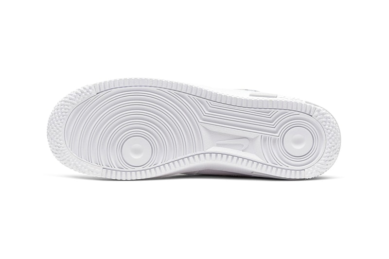 Nike Air Force 1 React D/MS/X white pure platinum release information oversized swoosh cushioning comfort buy cop purchase CT1020-101
