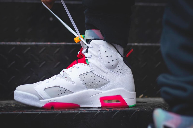 Nike Air Jordan 6 Hare Closer Look CT8529-062 space jam lebron james bugs bunny Lebron James
