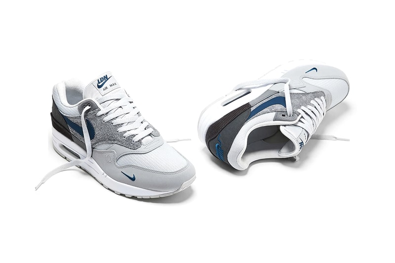 Nike Air Max 1 london amsterdam release information buy cop purchase white grey valerian blue red khaki peach CV1638-200 cv1639-001 end.