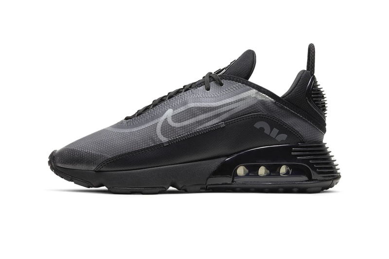 Nike Air Max 2090 Appears in "Triple Black" Colorway anthracite drop price release info Color: Black/Wolf Grey/Anthracite/White Style Code: BV9977-001 