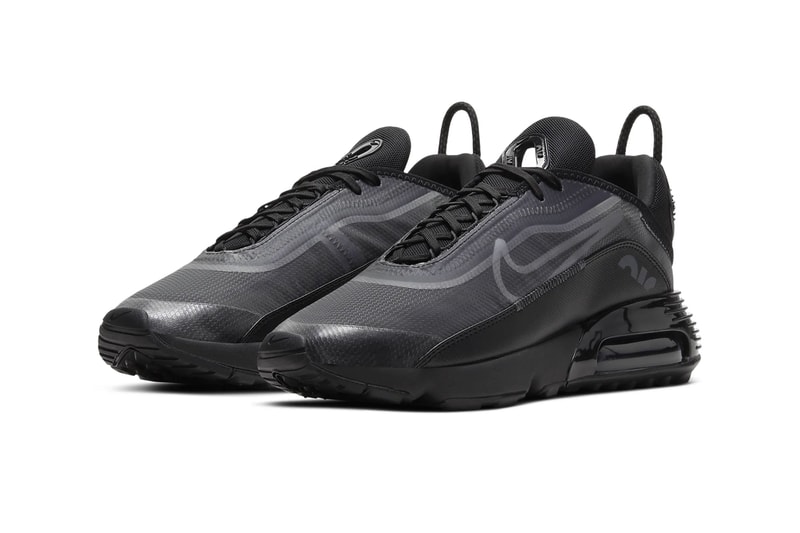 Nike Air Max 2090 Appears in "Triple Black" Colorway anthracite drop price release info Color: Black/Wolf Grey/Anthracite/White Style Code: BV9977-001 