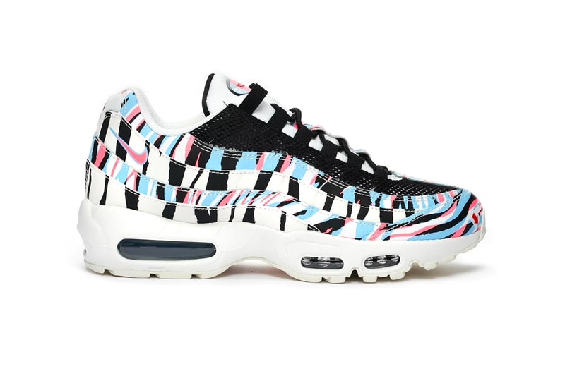 Nike Air Max 95 CTRY Korea 25th Anniversary CW2359 100 White Black Royal Tint Racer Pink color scheme