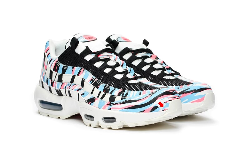 Nike Air Max 95 CTRY Korea 25th Anniversary CW2359 100 White Black Royal Tint Racer Pink color scheme