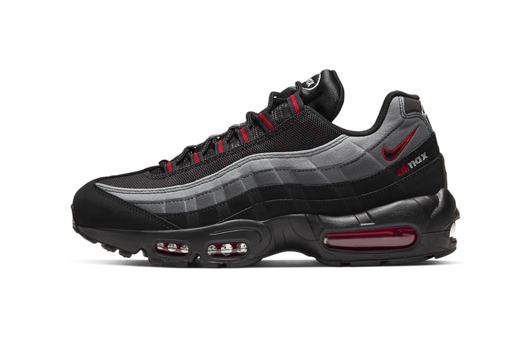 Nike Air Max 95 Receives Sleek "Iron Gray/University Red" Update