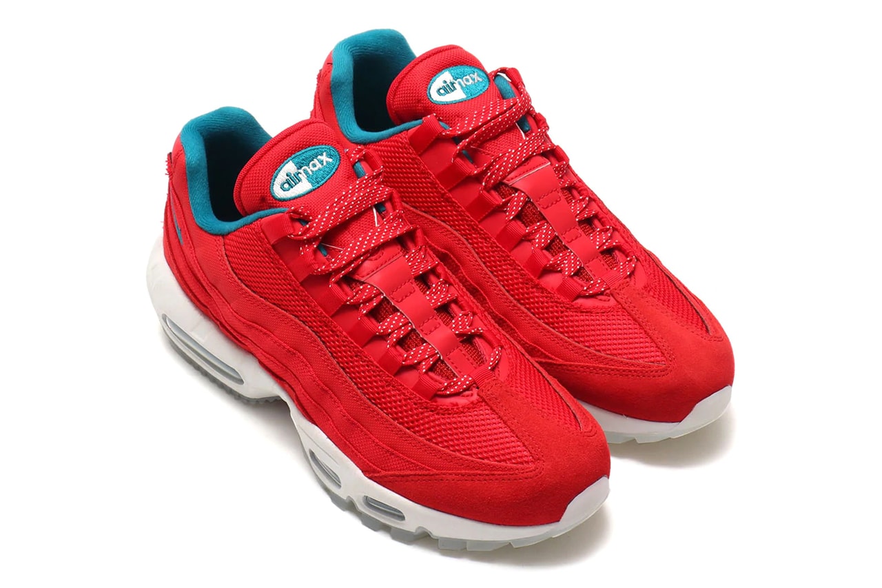 nike air max 95 utility mt fuji university red bright spruce blue white ct3689 600 release date info photos price